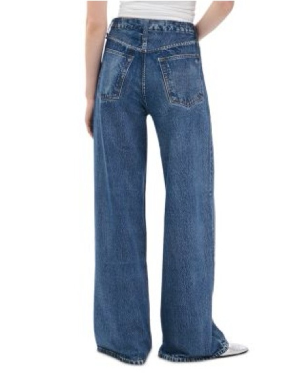 rag and bone Miramar fleece terry jeans - Picture 5 of 6
